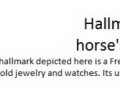 FRANCE HORSE'S HEAD MARK