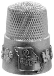2014 "Kansas City" Convention Thimble - Image 2
