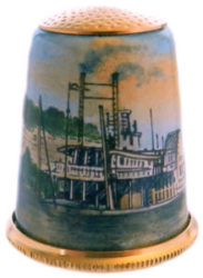 2014 "Kansas City, MO" Halcyon Days Thimble - Image 2