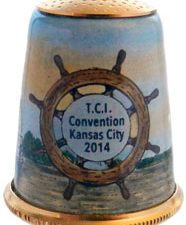 2014 "Kansas City, MO" Halcyon Days Thimble