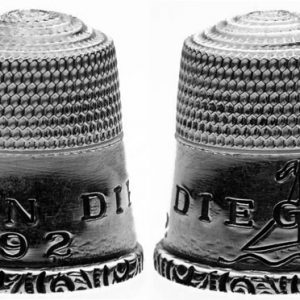 1992 'San Diego, CA' Convention Thimble