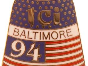 1992 'Baltimore, MA' Convention Pin